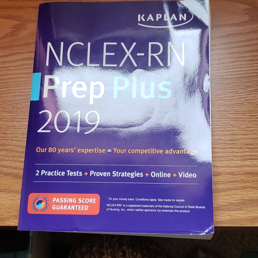 NCLEX prep 2019 Kaplan prep plus